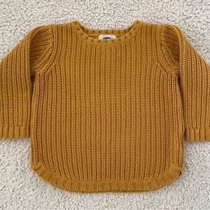 Kids unisex chunky knit sweater 4T